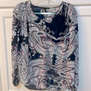 Banana Republic blouse paisley bandanna style print. Many colors.
